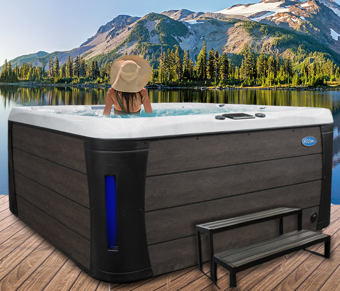Calspas hot tub being used in a family setting - hot tubs spas for sale Fall River